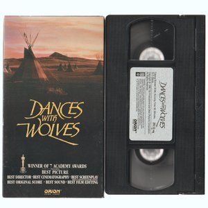 Dances With Wolves VHS  Kevin Costner  7 Academy Awards Winner
